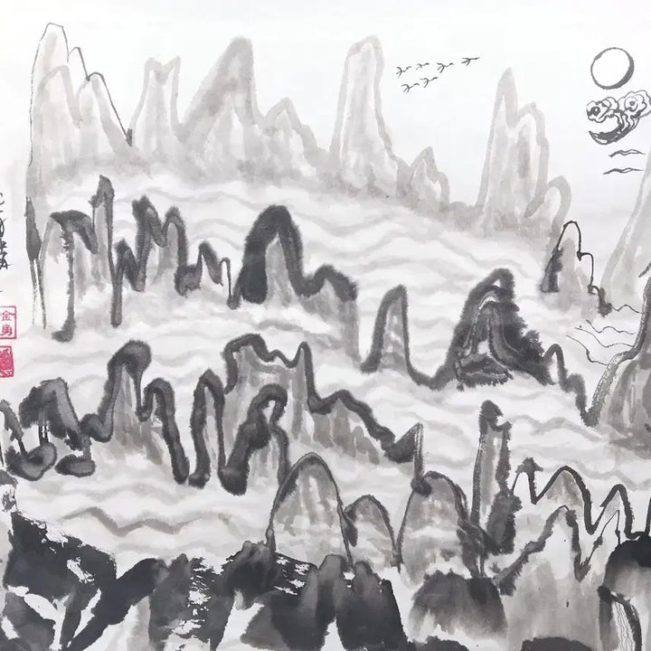 [BUNJANG] Sukhwa Landscape Painting (&