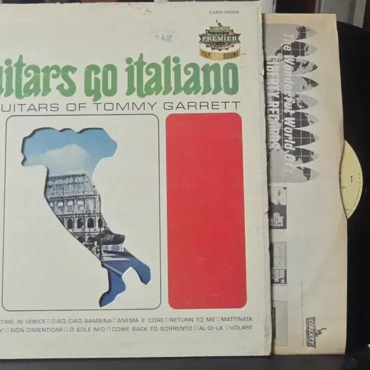 [BUNJANG] Tommy Garrette 50 Guitars Go Italiano LP USA / Tommy Garrette_50Guitars_Italiano_LP USA