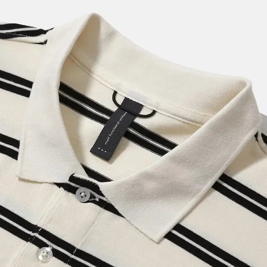 [SOLD OUT] [3]모이프 와이드 폴로 롱슬리브 화이트