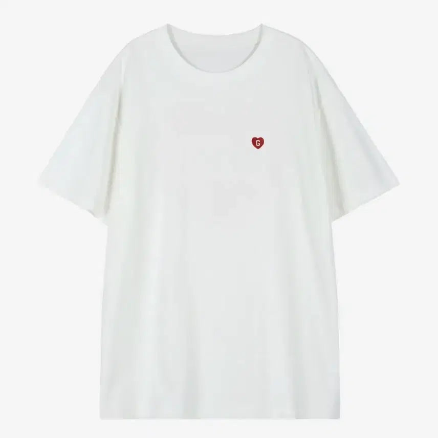 [BUNJANG] Grailz Double Heart T-Shirt / 그레일즈 더블하트 반팔티셔츠