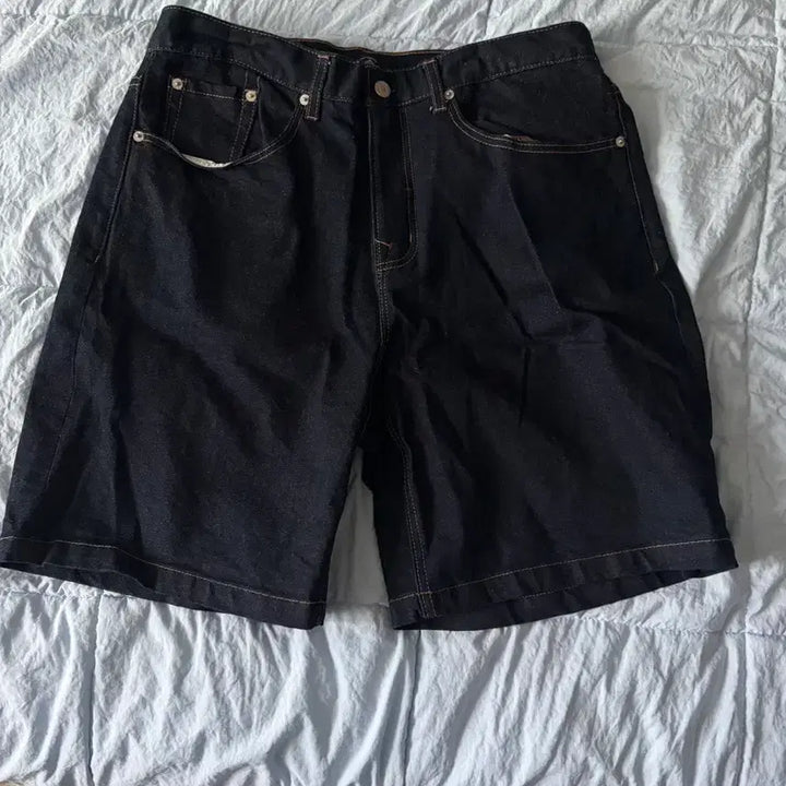 [BUNJANG] Evisu Denim Shorts / 에비수 데님 쇼츠 반바지 34