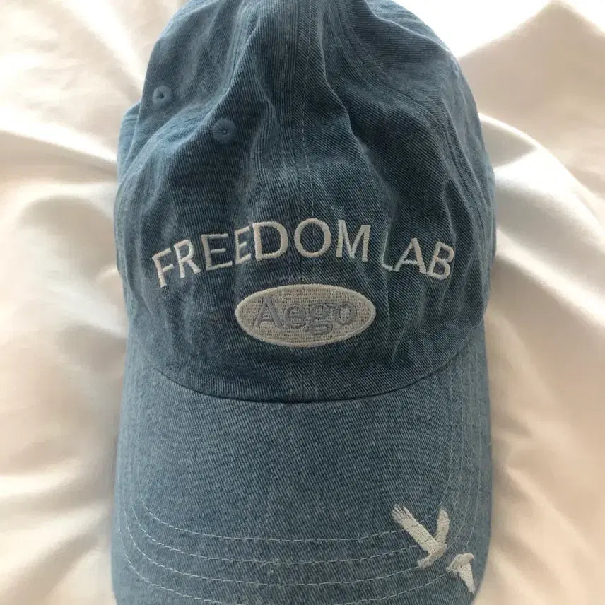 [BUNJANG] Freedom Lab Denim Ball Cap / 프리덤랩 볼캡 데님