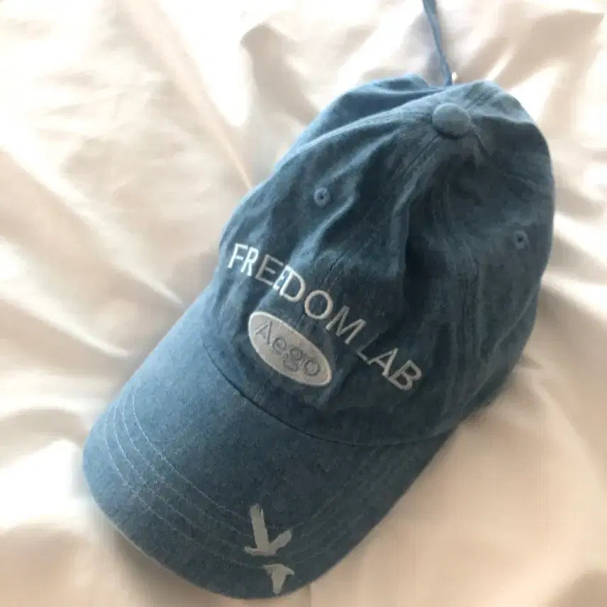 [BUNJANG] Freedom Lab Denim Ball Cap / 프리덤랩 볼캡 데님