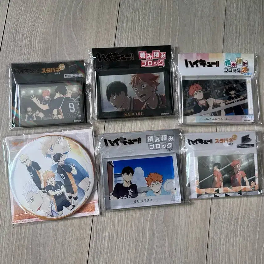 [BUNJANG] Haikyuu!! Karasuno High School Hinata Shoyo / Kageyama Tobio Goods Bundle Set / 하이큐 카라스노 고등학교 히나타 쇼요/카게야마 토비오 굿즈