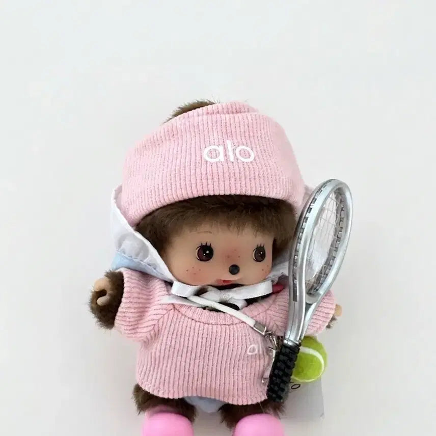 [BUNJANG] Monchhichi Bebe Chichi Allo Custom Doll Keychain / 몬치치 베베치치 알로 커스텀 인형 키링