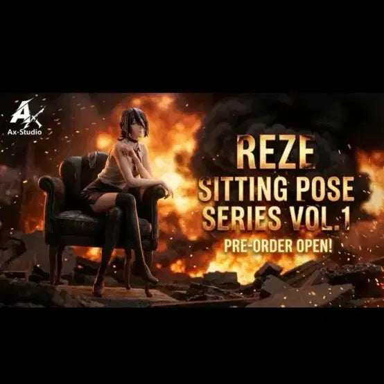 [BUNJANG] AX-Studio Chainsaw Man - The Movie: Reze Figure / Ax-Studio 피규어 팝니다