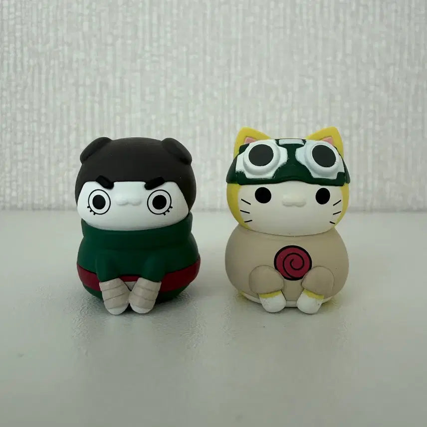 [BUNJANG] Megahouse Naru-nyaru Naruto &amp; Rock Lee Bundle Set / 나루토 메가캣 나루토 록리 일괄 냐루토
