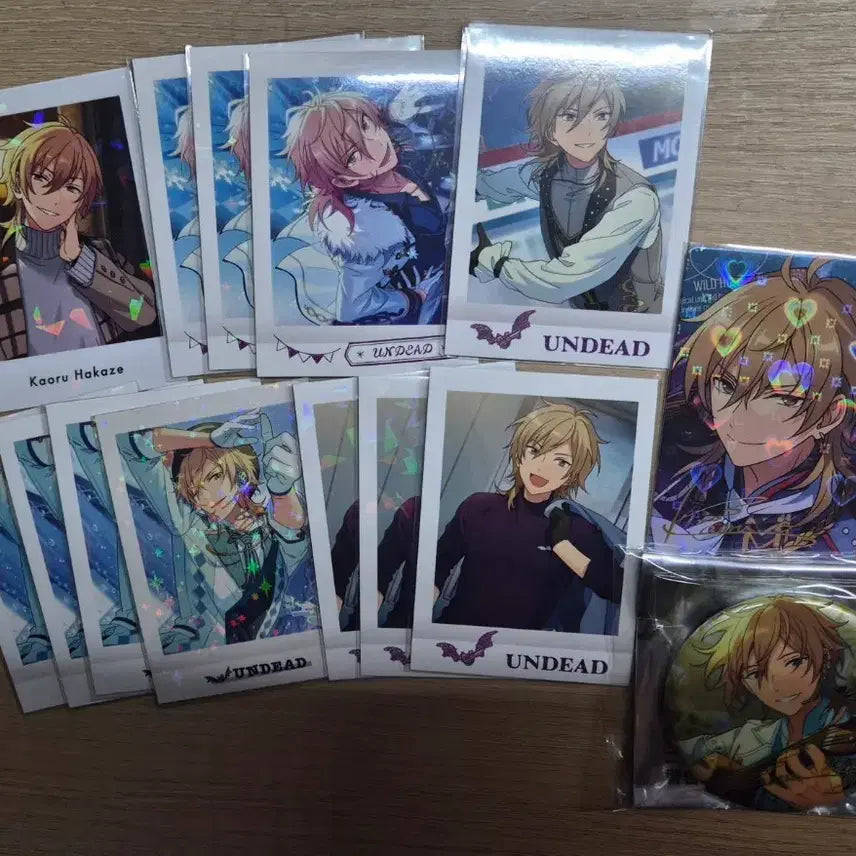 [BUNJANG] Ensemble Stars UNDEAD Kaoru Pashacore, Pashatts, Trip Photocard, Blooming Badge / 앙스타 언데드 카오루 파샤코레, 파샷츠, 트립 포토카드, 뱃지