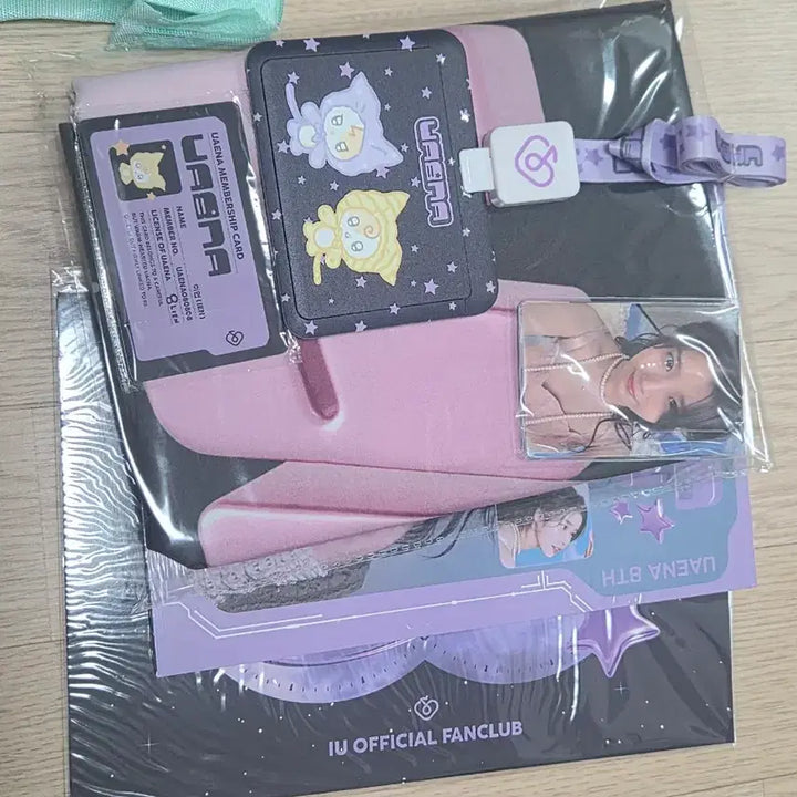 [BUNJANG] IU UENA 8th Official Fanclub Kit Voice Card / 택포) 유애나 아이유 팬클럽 8기 키트