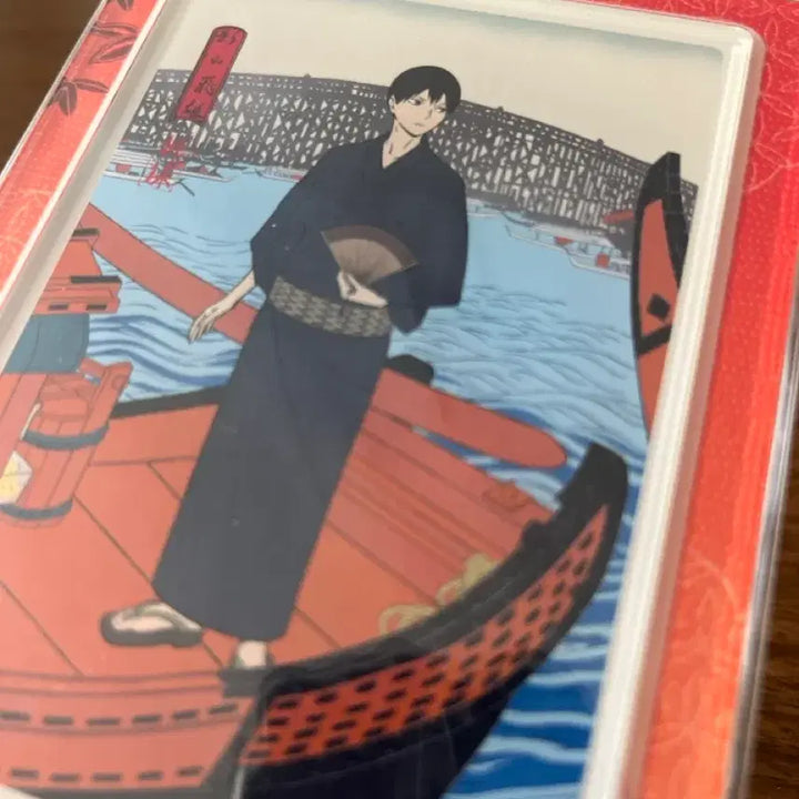 [BUNJANG] Haikyu!! Scenery Four Seasons Yukata Acrylic Stand Kenma Kageyama (Sealed) / 미개봉)하이큐 풍경 사계경 유카타 아크릴 켄마 카게야마