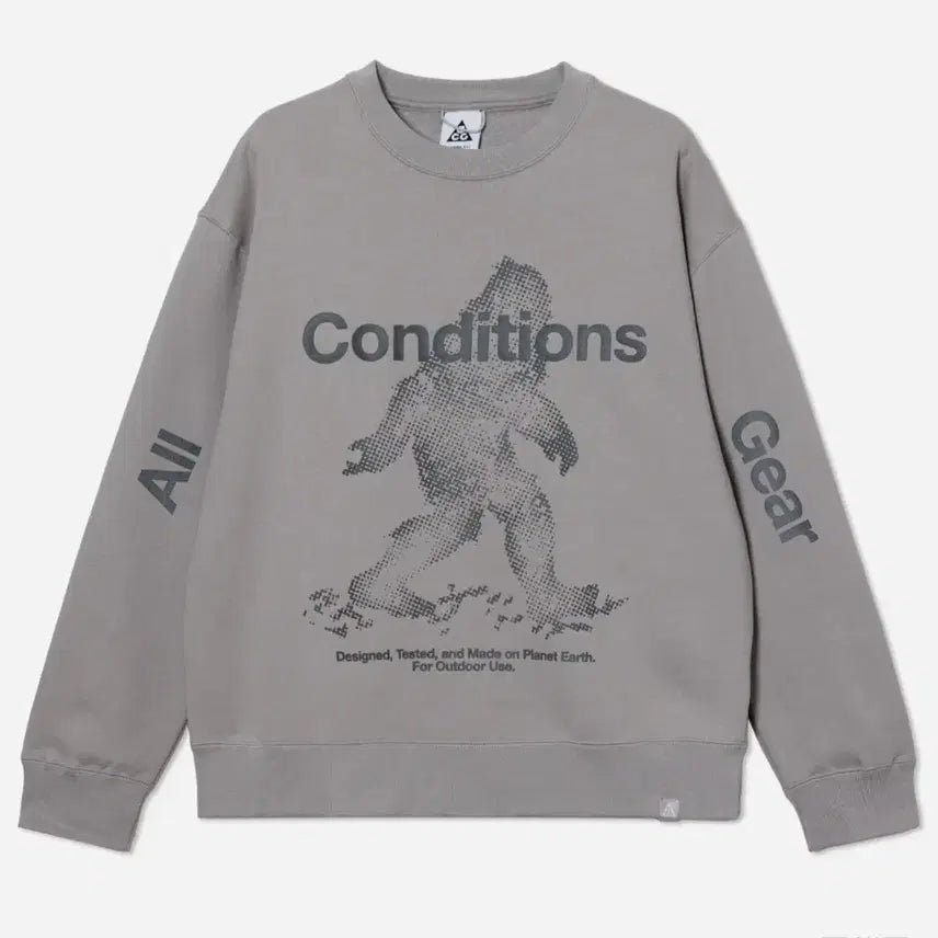 [BUNJANG] Nike ACG Therma-FIT Big Foot Tough Fleece Sweatshirt / 나이키 ACG 써마핏 빅풋 터프 플리스 맨투맨