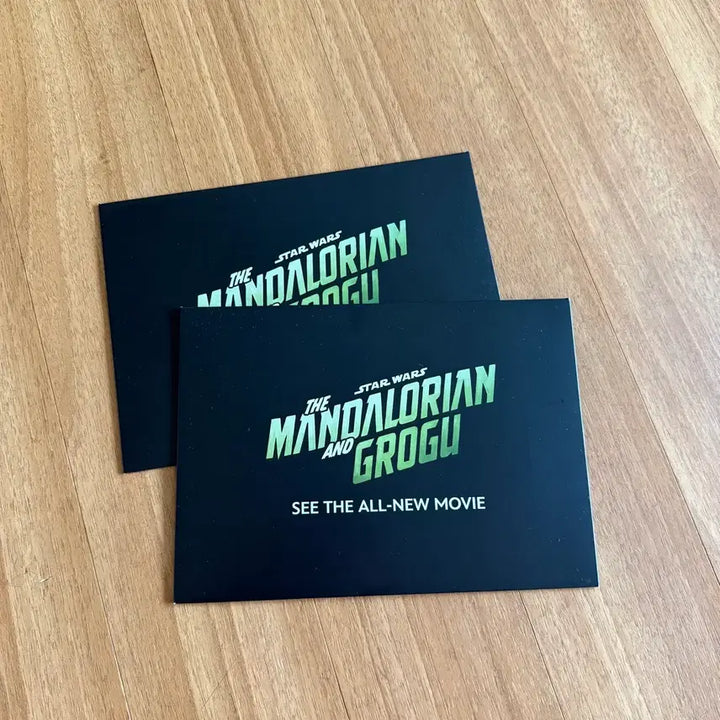 [BUNJANG] The Mandalorian &amp; Grogu IMAX Exclusive Sticker Set / 만달로리안과 그로구 스티커 아이맥스 특전 스티커 IMAX스타워즈 영화굿즈