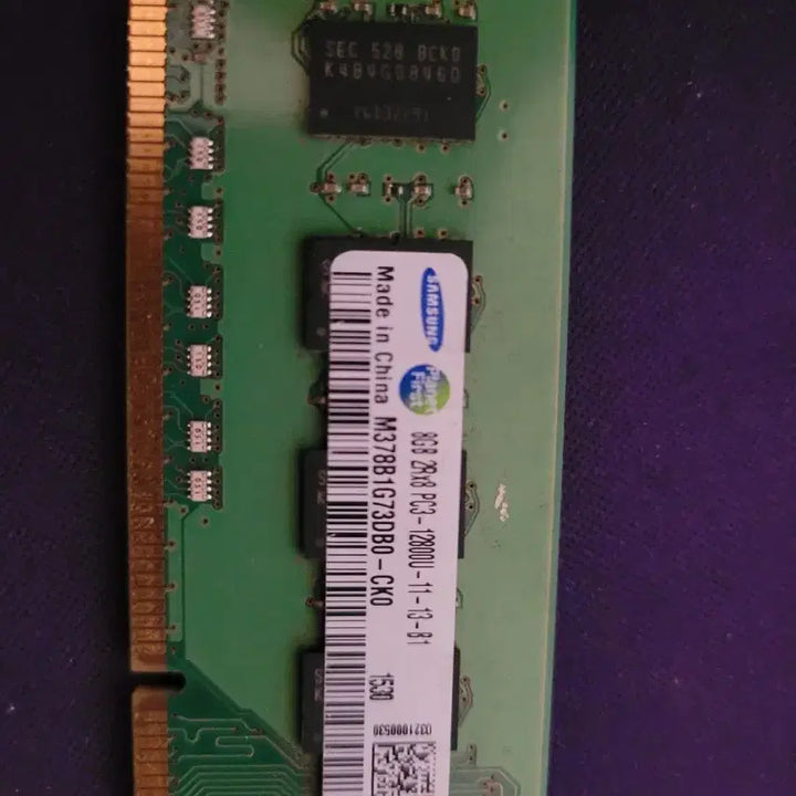 [BUNJANG] DDR3 8GB 12800 RAM / 양면 램팜, ddr3 8g 12800
