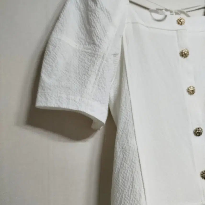[BUNJANG] Summer Square Neck Tiered Dress / 여름 스퀘어넥 티어드 원피스