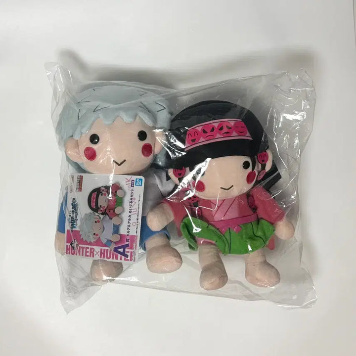 [BUNJANG] Hunter x Hunter Ichiban Kuji A Prize Killua Alluka Plush Doll / 헌터헌터 제일복권 쿠지 A상 키르아 아르카 인형