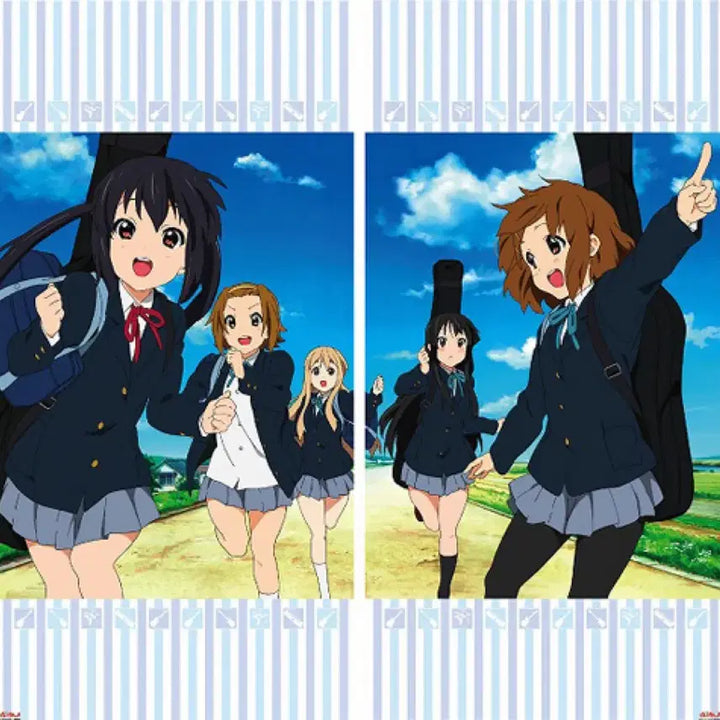 [BUNJANG] K-ON! Yui Azusa Mio Ritsu Curtain / >급전<케이온 커텐 양도합니다 유이 아즈사 미오 리츠 무기