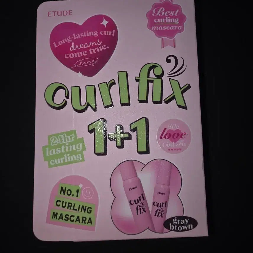 [BUNJANG] Etude Curl Fix Mascara No. 03 Grey Brown / 에뛰드 컬 픽스 마스카라 1개 03호 그레이브라운