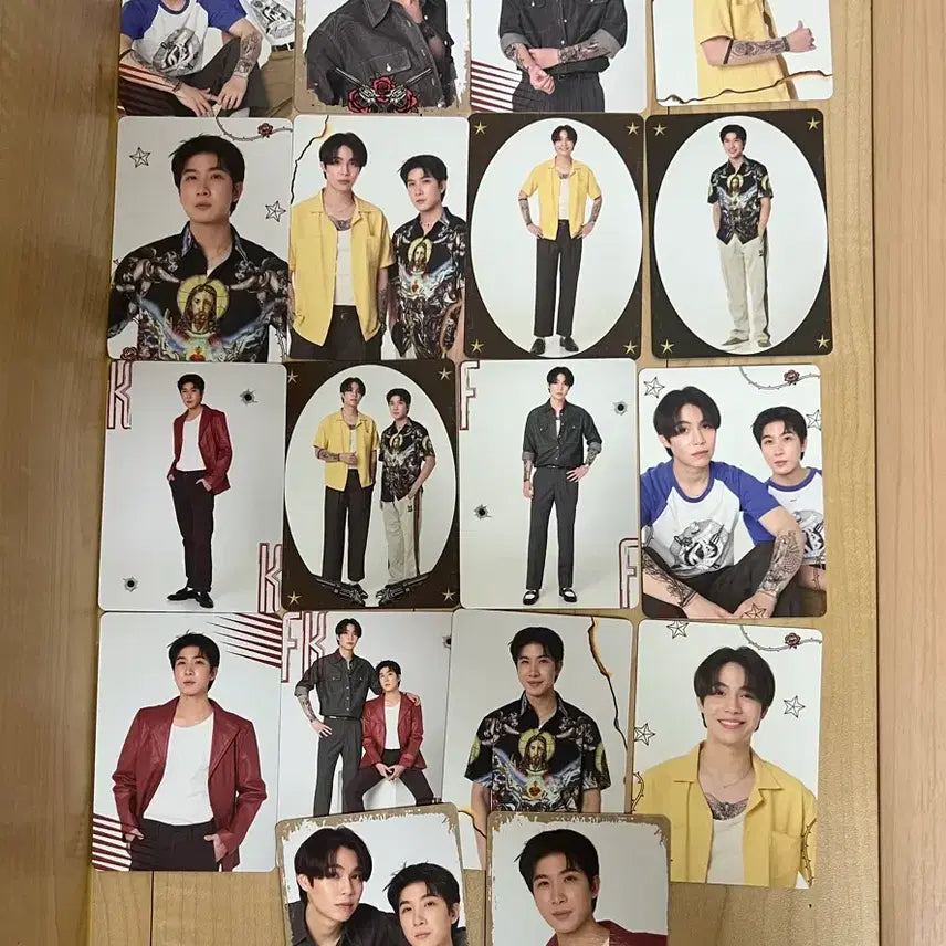[BUNJANG] GMMTV FirstKhaotung The Heart Killers Photocard Set / 찌엠 GMMTV 펏땅 (FirstKhaotung) the heart killers 포카 세트