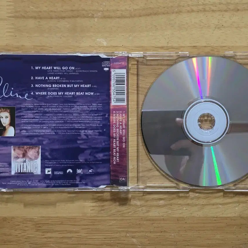 [BUNJANG] Celine Dion My Heart Will Go On CD Single / CD 음반 Celine Dion 셀린 디온 - My Heart Will