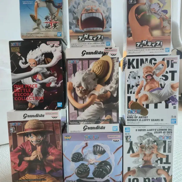 [BUNJANG] One Piece Luffy Gear 5 Figure Bundle Set / 원피스 루피 기어5 피규어 일괄 판매