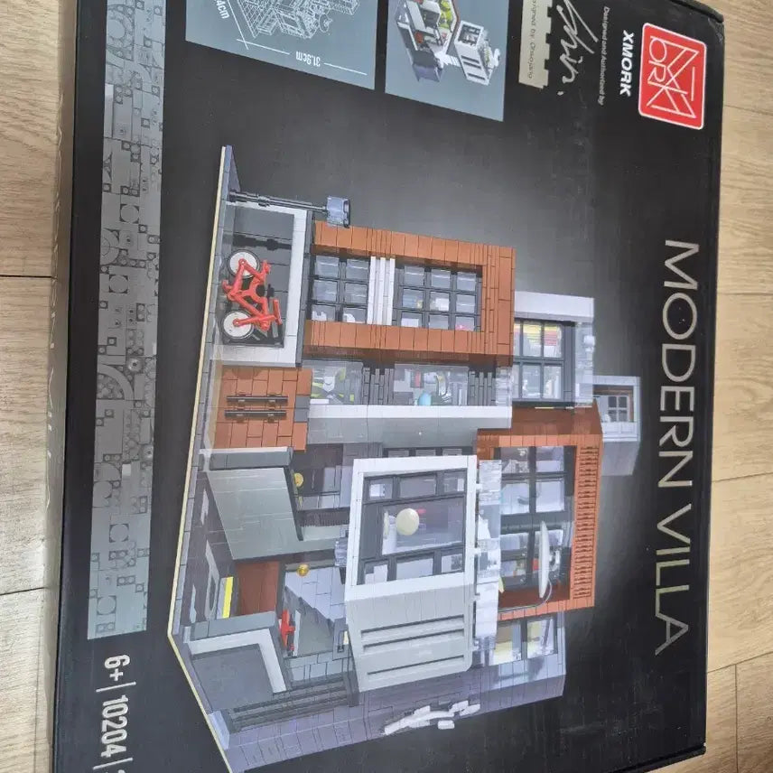[BUNJANG] XMORK Modern Villa 10204 Compatible Building Blocks (3623 Pieces, Sealed) / XMORK 모던빌라 10204 레고 3623피스 중국호환블록 새상품미개봉