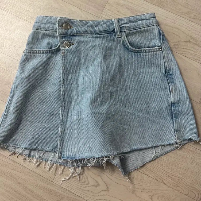[BUNJANG] Zara Denim Skirt Shorts (XS) / 자라 치마바지