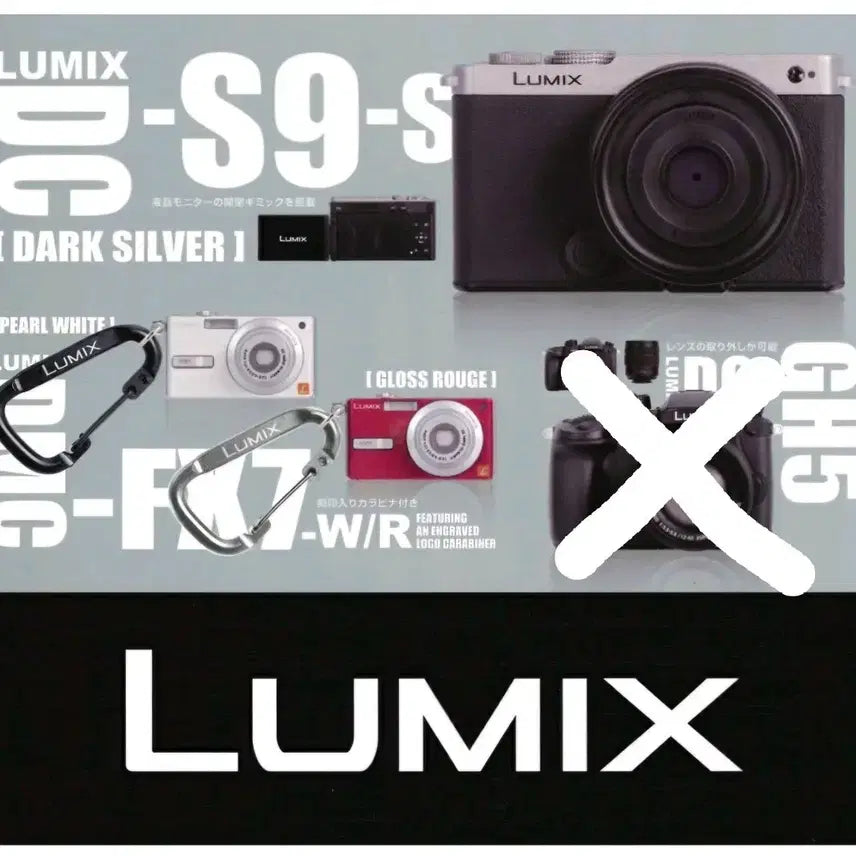 [BUNJANG] Lumix DC-S9 Camera 3-Color Set / (새상품) 루믹스카메라 DC-S9  가차3종셋