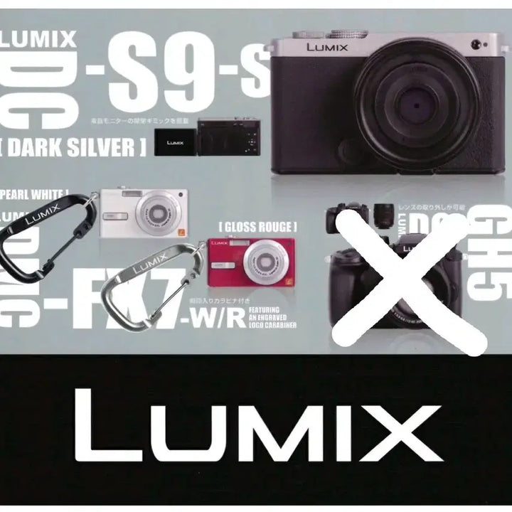 [BUNJANG] Lumix DC-S9 Camera 3-Color Set / (새상품) 루믹스카메라 DC-S9  가차3종셋