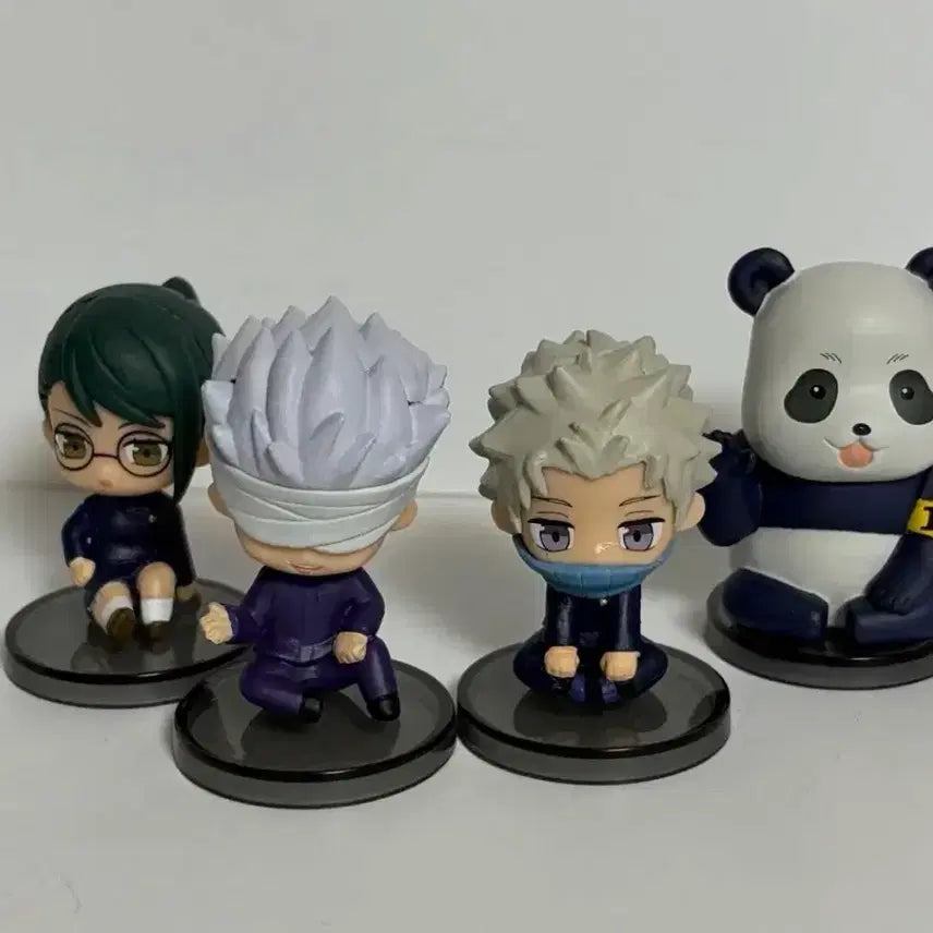[BUNJANG] Jujutsu Kaisen Swarasetai Mini Figures Set / 주술회전 스와라세타이 고죠 토게 마키 판다 미니 피규어 가챠 굿즈