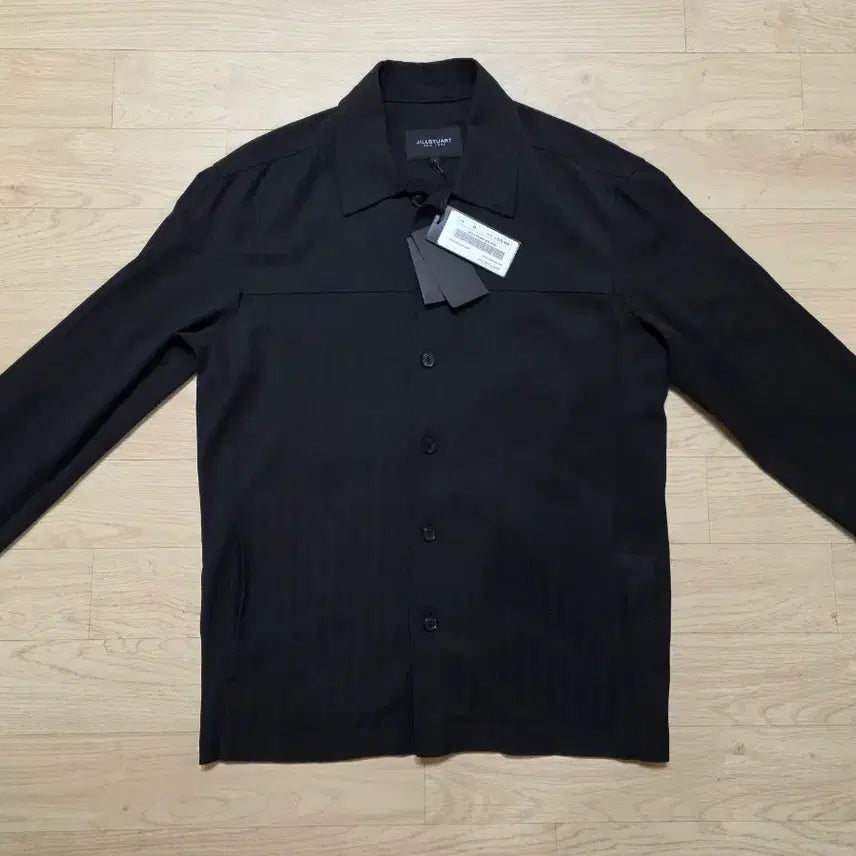 [BUNJANG] JILLSTUART NEW YORK Crinkle See-through Shirt Jacket (M) / 질스튜어뉴욕 크링클 시스루 셔츠 자켓 M 100-103 정가 32만원