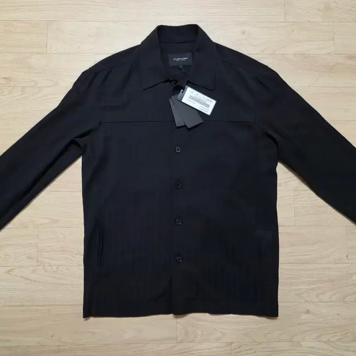 [BUNJANG] JILLSTUART NEW YORK Crinkle See-through Shirt Jacket (M) / 질스튜어뉴욕 크링클 시스루 셔츠 자켓 M 100-103 정가 32만원