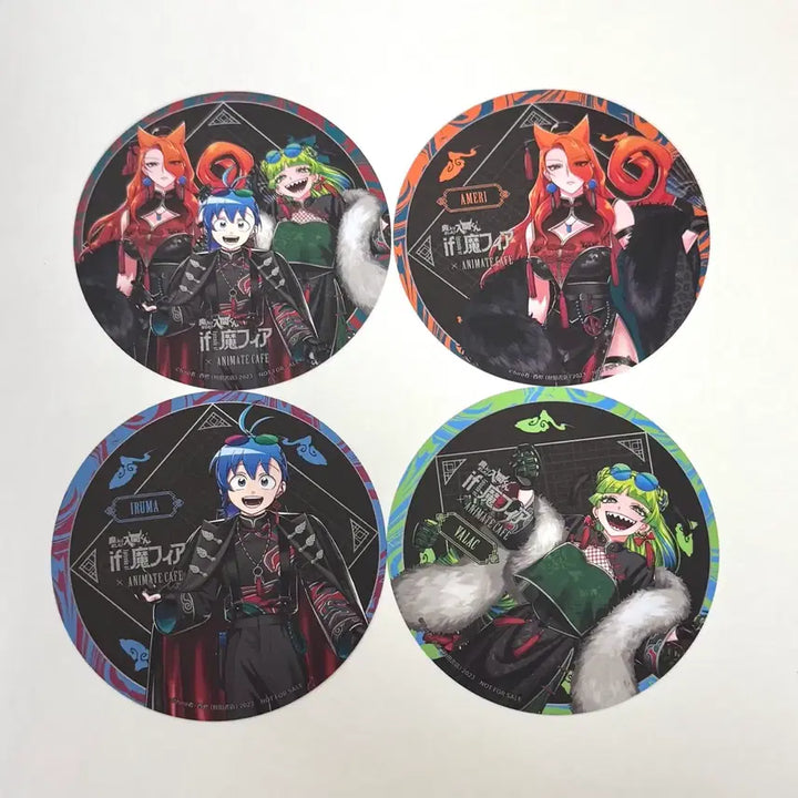 [BUNJANG] Iruma Mairimashita! Iruma-kun Amelie Iruma Clara Official Coaster / (6.25일까지) if마피아 악입문 악마에 입문했습니다 이루마군