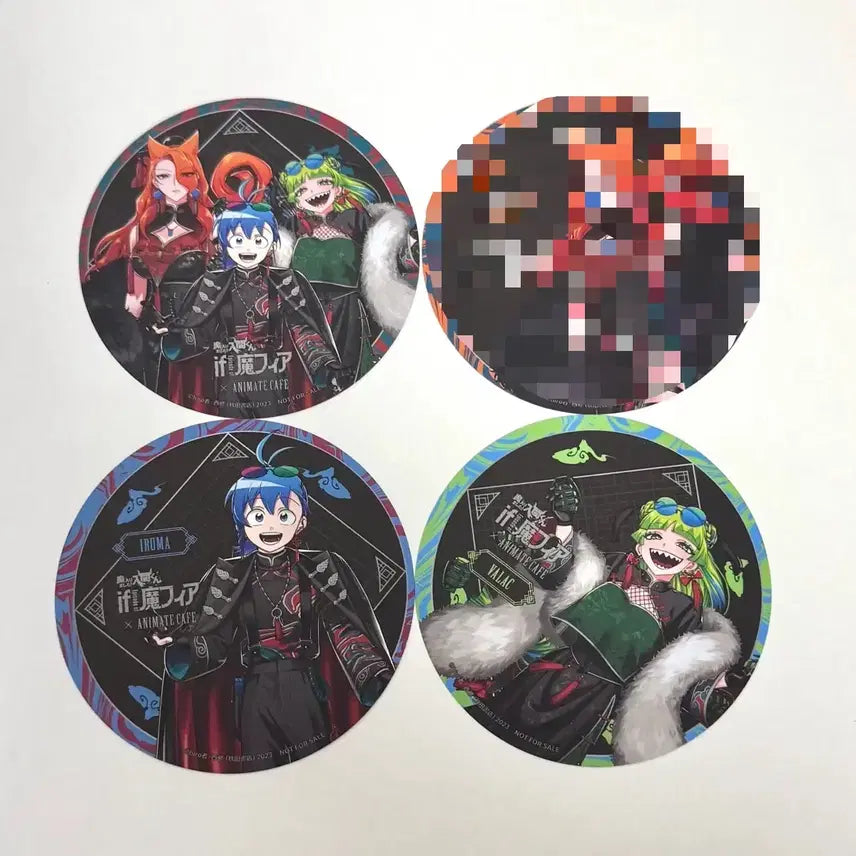 [BUNJANG] Iruma Mairimashita! Iruma-kun Amelie Iruma Clara Official Coaster / (6.25일까지) if마피아 악입문 악마에 입문했습니다 이루마군