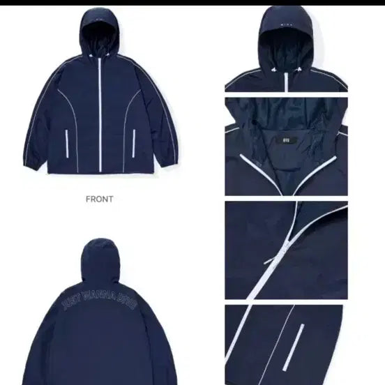 [BUNJANG] BTS Dive Windbreaker Jacket XL / BTS Wind Jacket (DIVE) XL 사이즈