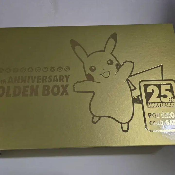 [BUNJANG] Pokemon 25th Anniversary Golden Box Supplies (No Cards) / 카드X 포켓몬 25주년 골든 박스 서플라이 판매합니다.
