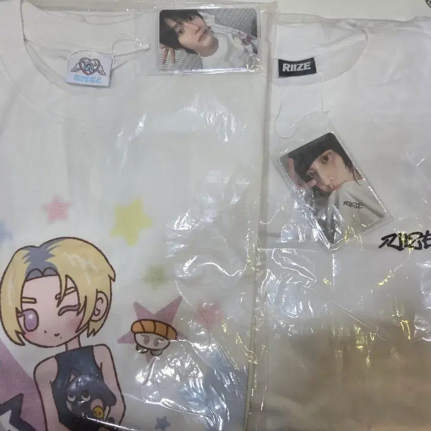[BUNJANG] RIIZE Wonbin Character T-shirt / 라이즈 원빈 캐릭터 티셔츠, 티셔츠
