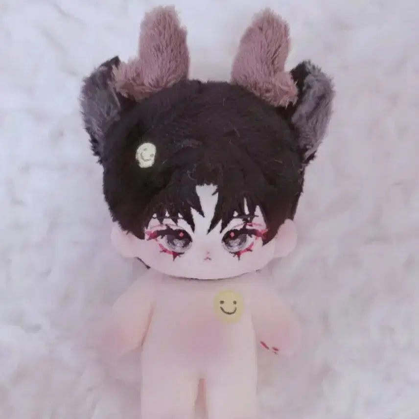 [BUNJANG] 10cm Doll Body and Two Outfits (Black Suit, Uniform) / 괴담출근 오염솔믕 10cm 뼈깅+옷 두벌 양도