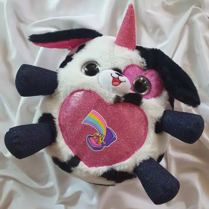 [BUNJANG] Vintage Rainbow Cone Puppy Plush Doll (20cm) / 빈티지 레인보우콘 퍼피 인형