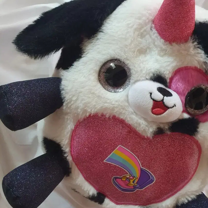 [BUNJANG] Vintage Rainbow Cone Puppy Plush Doll (20cm) / 빈티지 레인보우콘 퍼피 인형