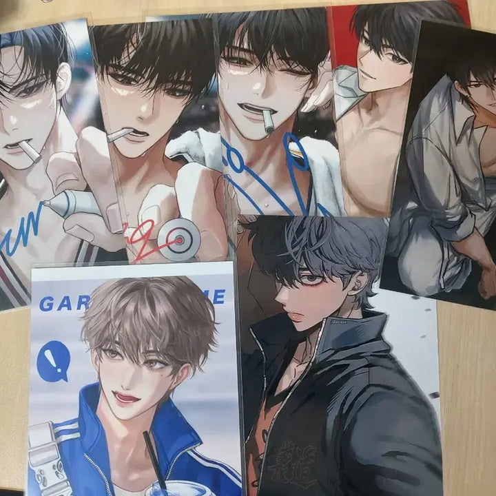 [BUNJANG] Garbage Time Character Doll, Figure, Print, Collectible Cards Bundle Set / (택포)가비지타임 갑타 일괄 ,네고가능
