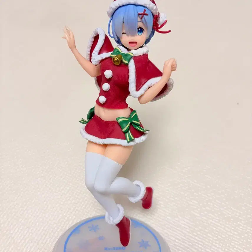 [BUNJANG] Rem Santa Figure / 리제로 렘 산타 피규어 미소녀피규어
