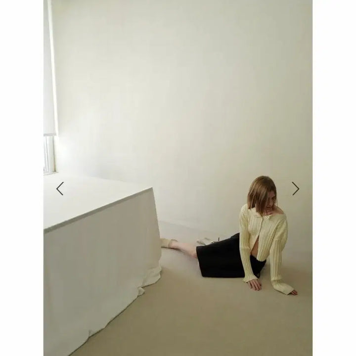 [SOLD OUT] Le17septembre cecilie silky skirt 블랙
