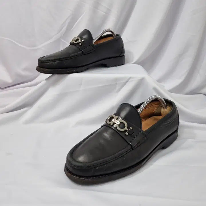 [BUNJANG] Salvatore Ferragamo Gancini Loafers Shoes / 두하빈티지 8.eee 275 페라가모 간치니 로퍼 구두