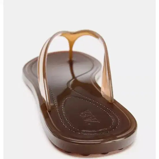 [BUNJANG] ZARA Jelly Thong Sandals / 자라 젤리토링 샌들 쪼리
