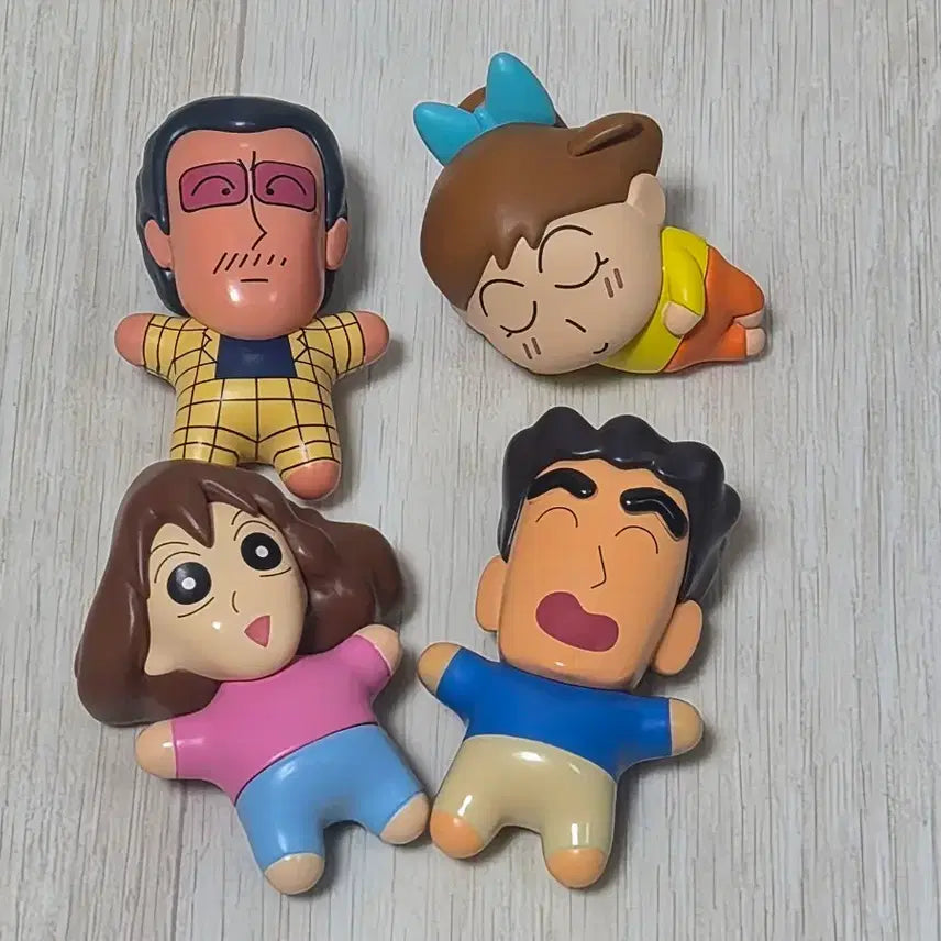 [BUNJANG] Crayon Shin-chan Figures Bundle Set / 짱구피규어 4개일괄 판매합니다