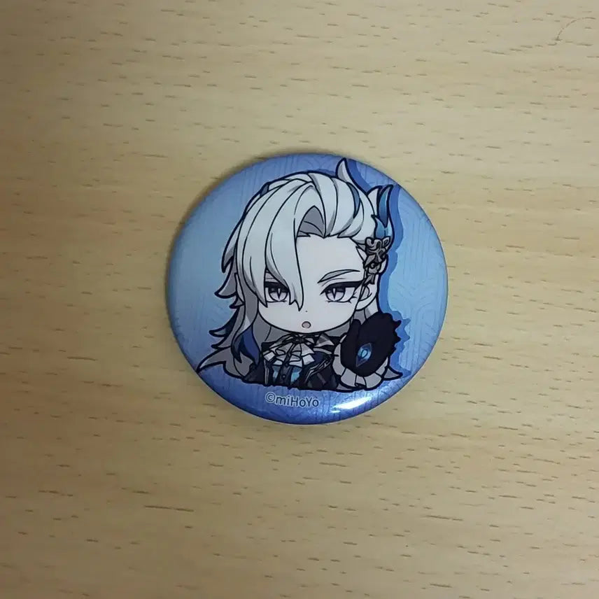 [BUNJANG] Genshin Impact Neuvillette Can Badge / 원신 느비예트 캔뱃지