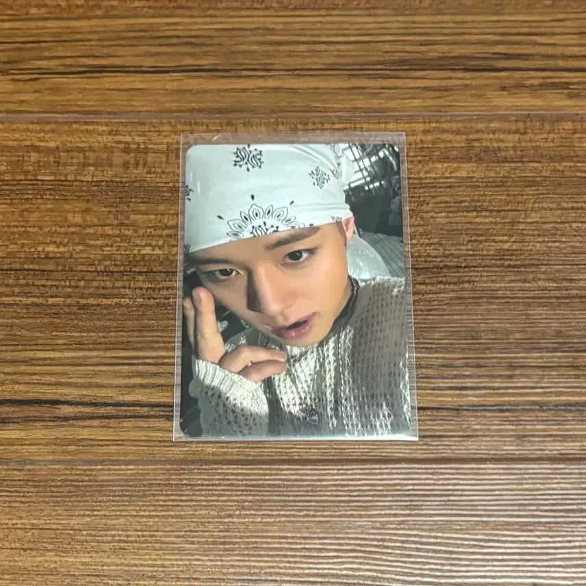 [BUNJANG] Park Jihoon Reflect Album Bandana Photocard / 박지훈 리플렉트 앨범 반다나 포카 포토카드 굿즈