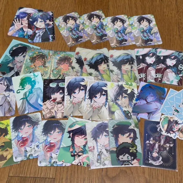 [BUNJANG] Genshin Impact Venti Official &amp; Unofficial Goods Bundle Set / 원신 벤티 공굿+비공굿 일괄