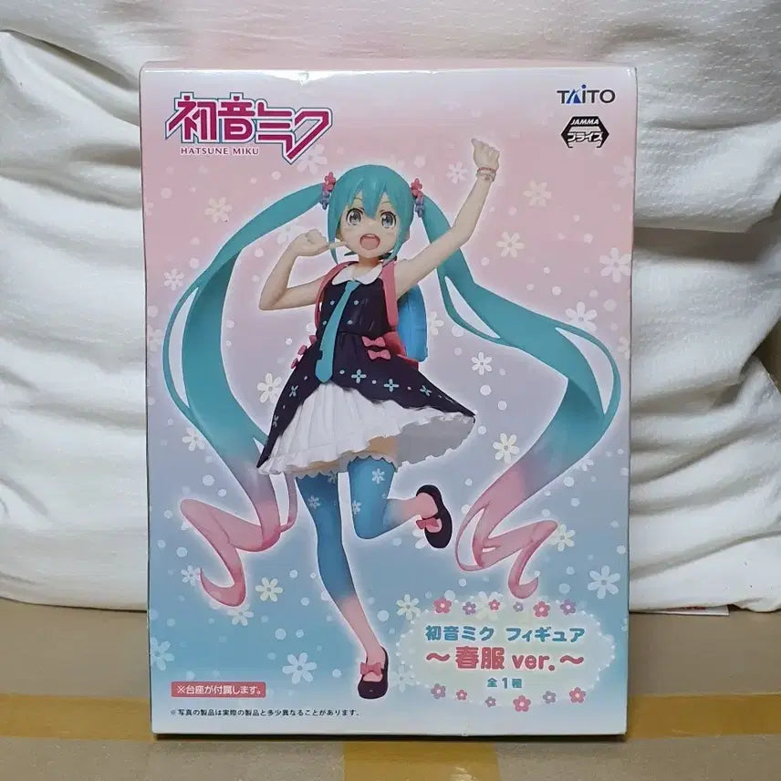 [BUNJANG] Taito Hatsune Miku Four Seasons Spring Clothes Ver. Original Figure / [정품] 타이토 하츠네미쿠 사계절 봄옷 Ver.