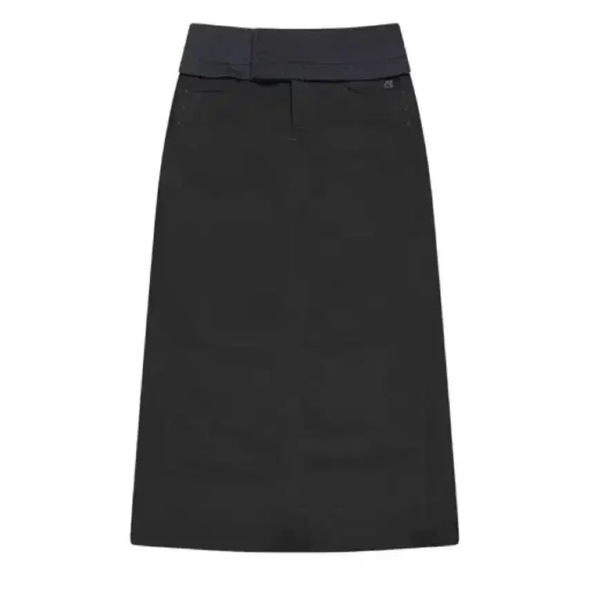 [BUNJANG] KOSEIO Waist Panel Skirt Charcoal / (2)코이세이오 웨이스트 패널 스커트 차콜